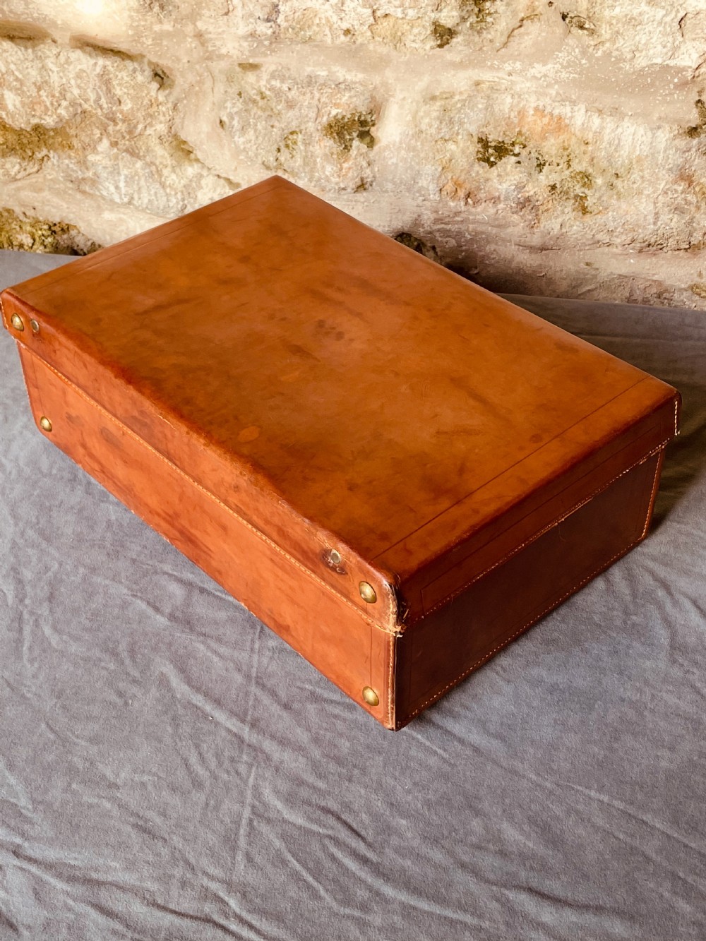 Luggage: a top quality leather suitcase View XXIII