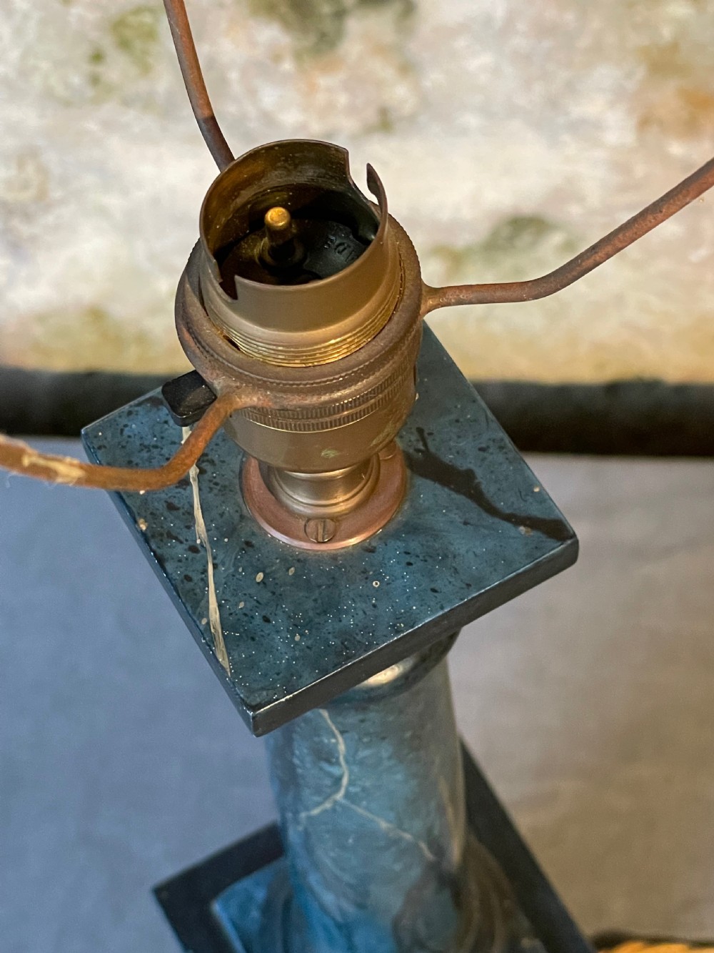 Early 20th century table lamp View XI