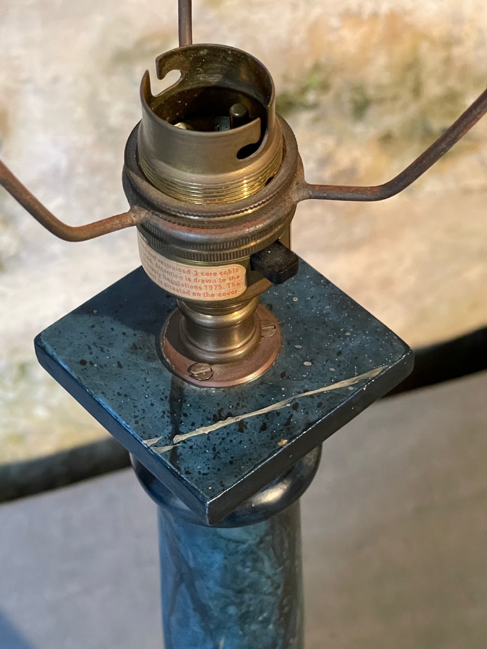 Early 20th century table lamp View XIII