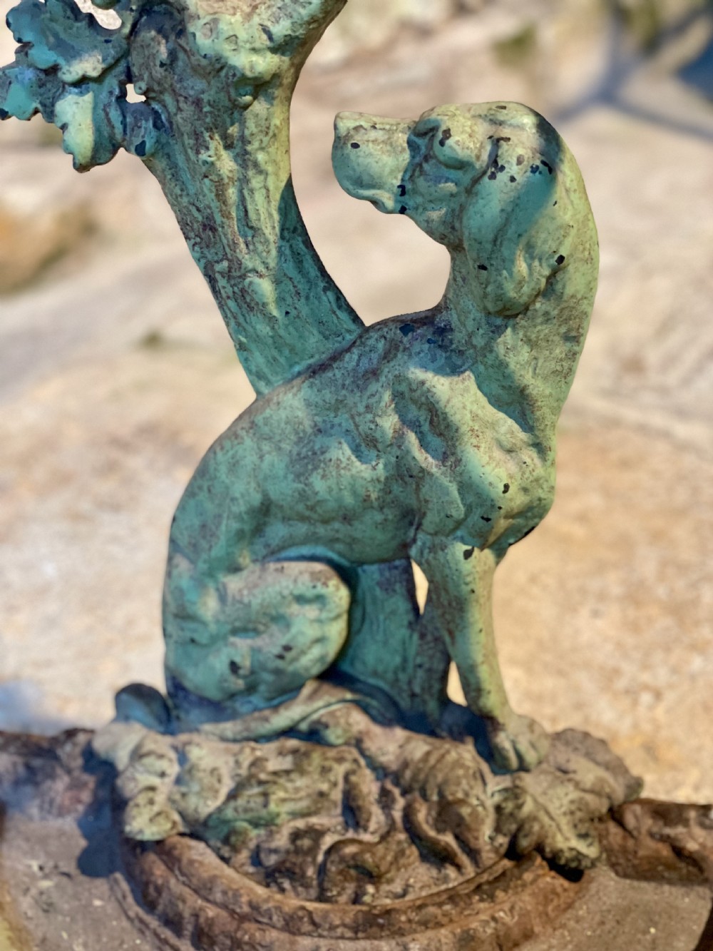 Cast iron stick stand umbrella stand View VII