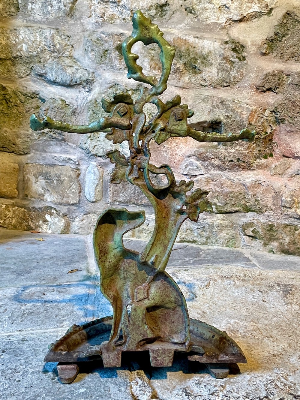 Cast iron stick stand umbrella stand View XI