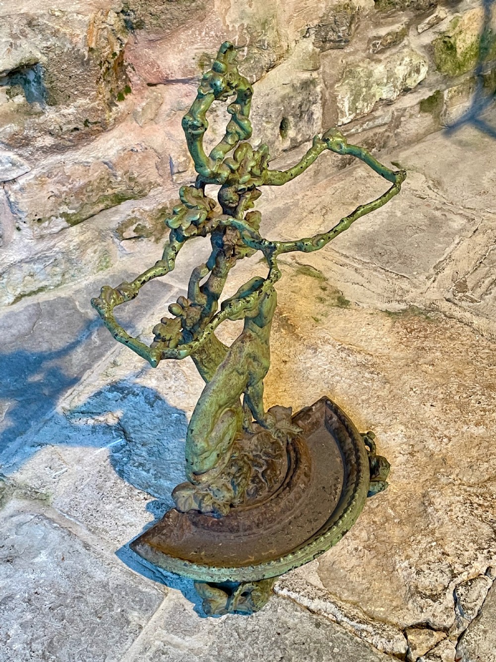 Cast iron stick stand umbrella stand View XII