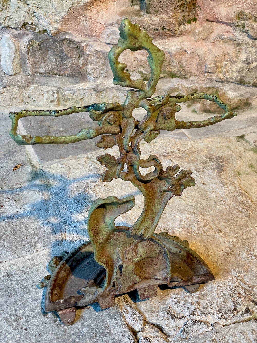 Cast iron stick stand umbrella stand View XIV