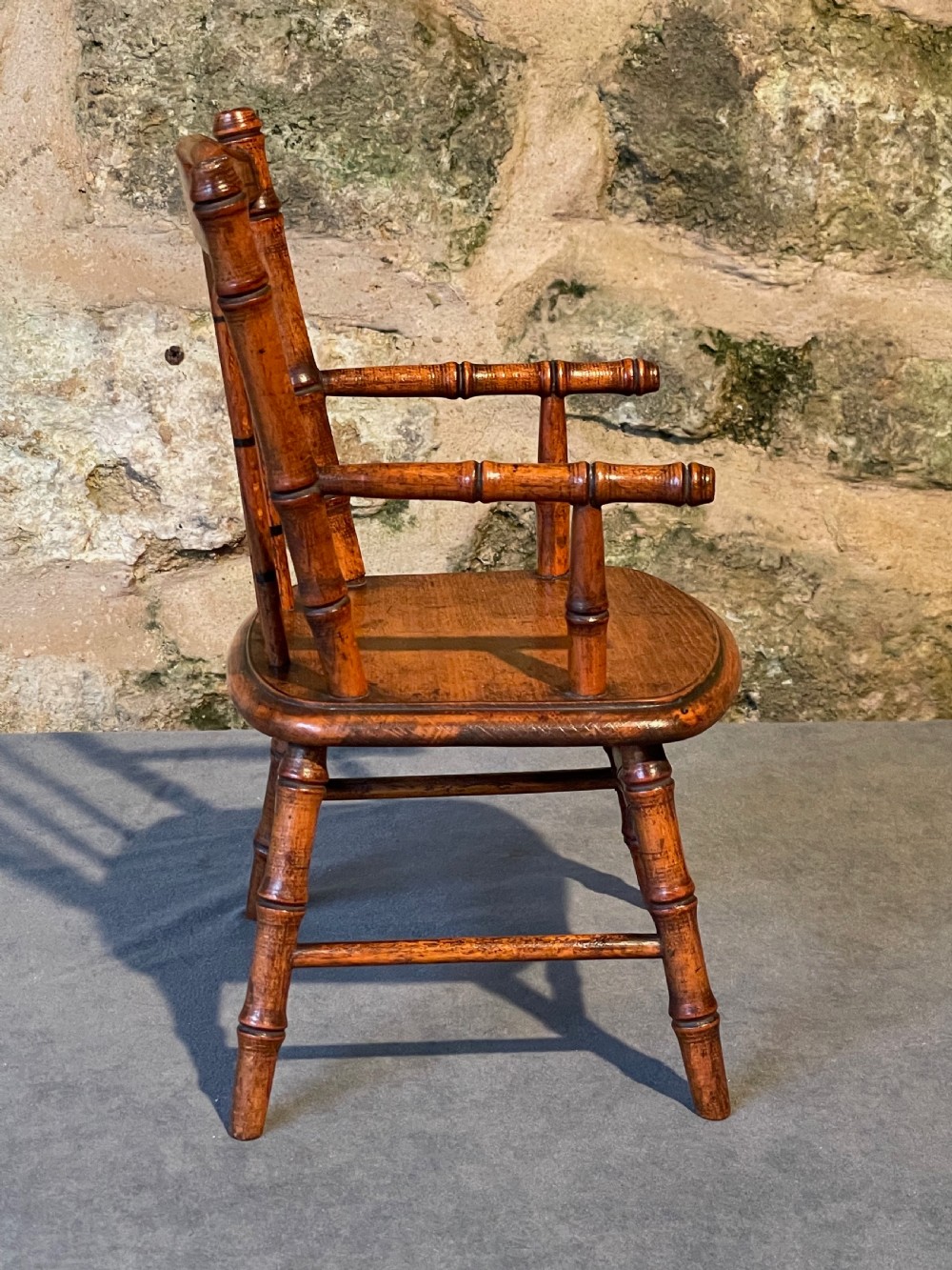 Beautiful Victorian Miniature Chair View V
