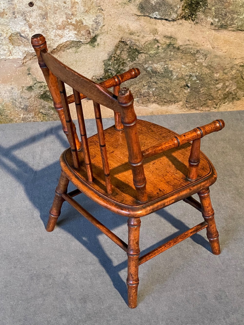 Beautiful Victorian Miniature Chair View VII