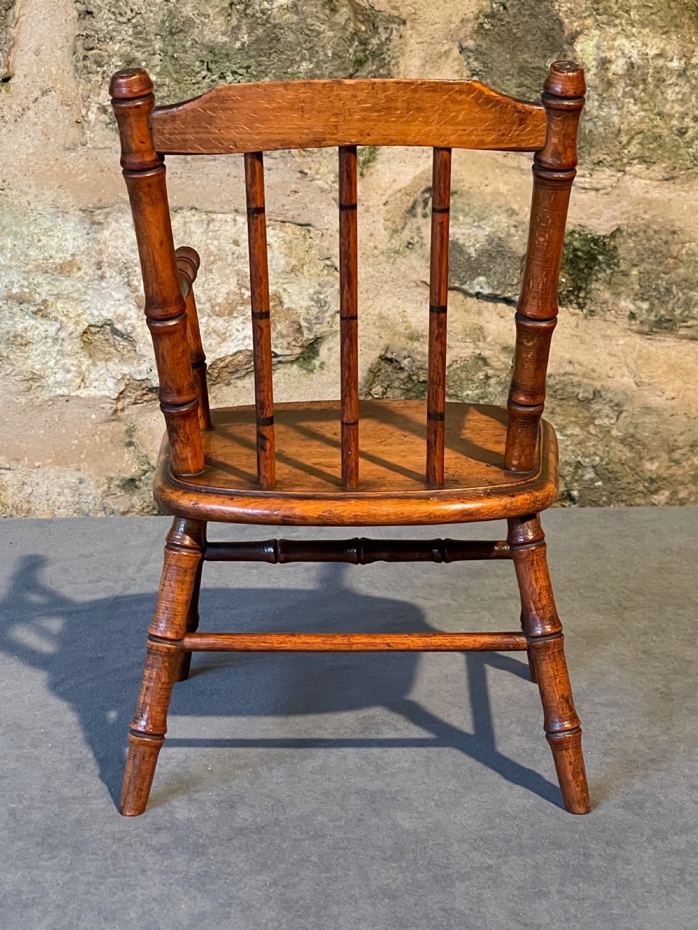 Beautiful Victorian Miniature Chair View VIII