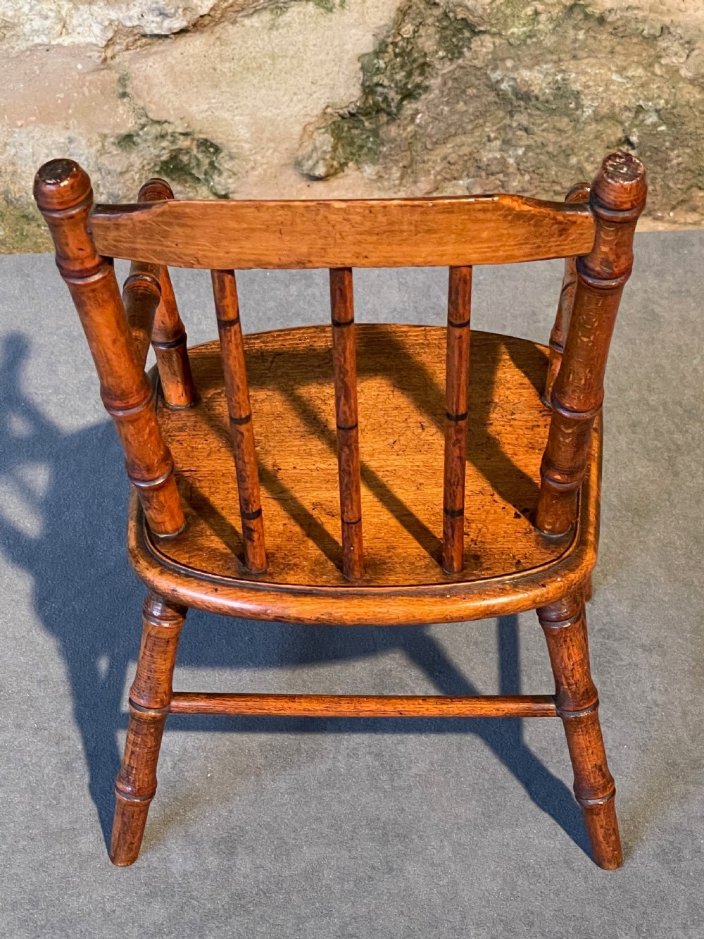 Beautiful Victorian Miniature Chair View IX