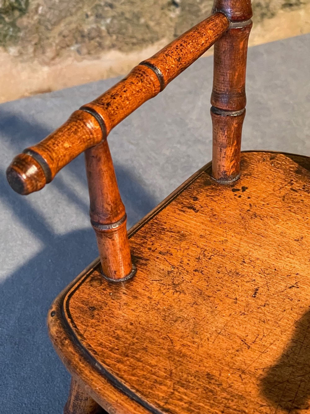 Beautiful Victorian Miniature Chair View XIII