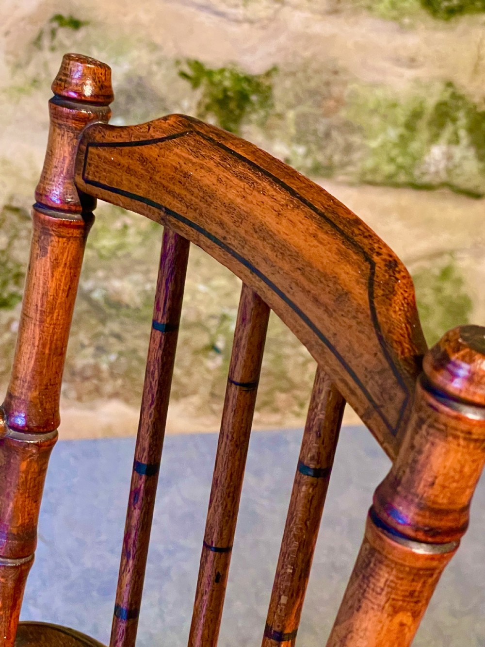 Beautiful Victorian Miniature Chair View XIV