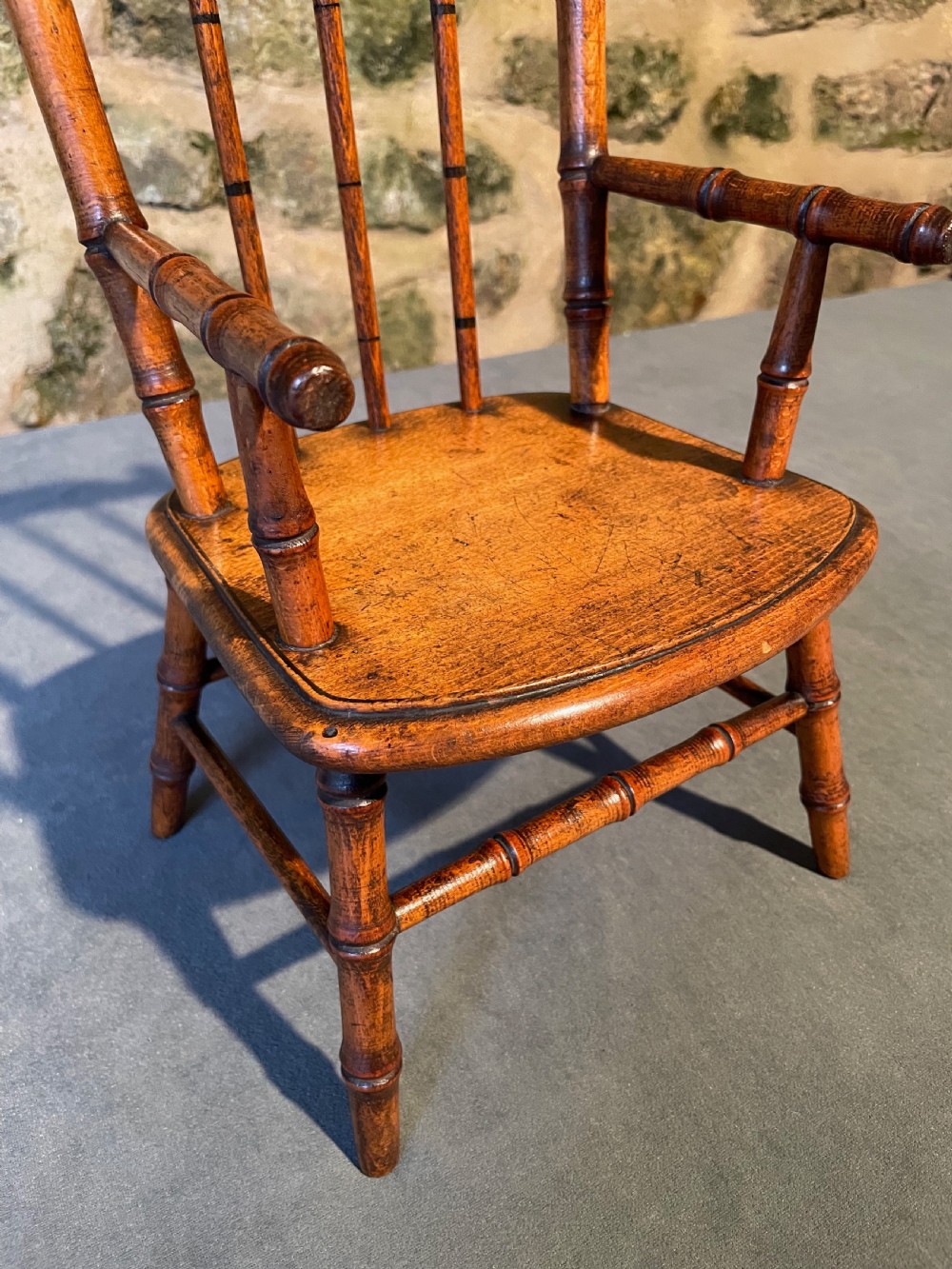 Beautiful Victorian Miniature Chair View XXII