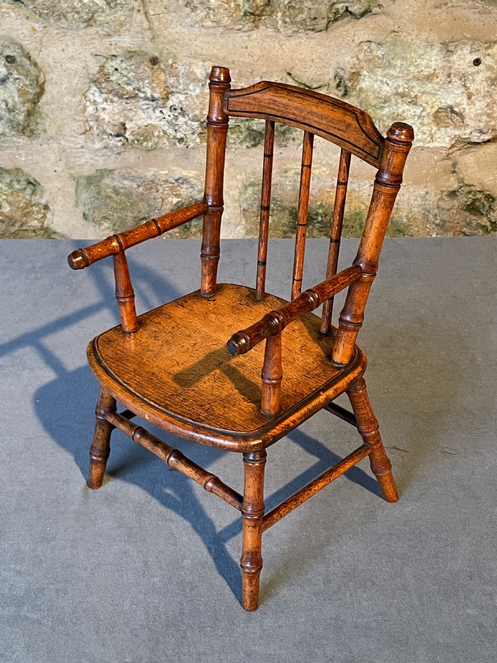 Beautiful Victorian Miniature Chair View XXIV