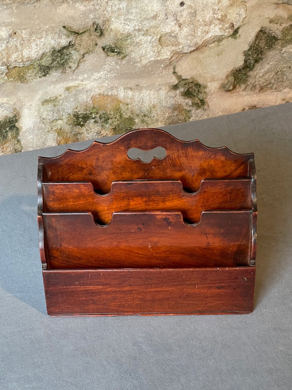 Stationery: a desk top letter rack View IV