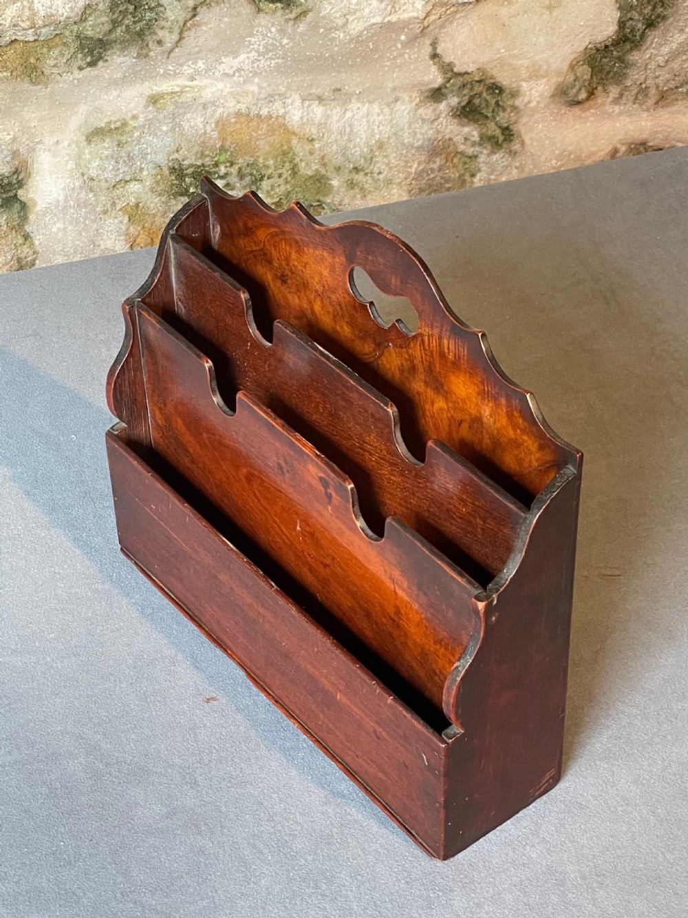 Stationery: a desk top letter rack View VII