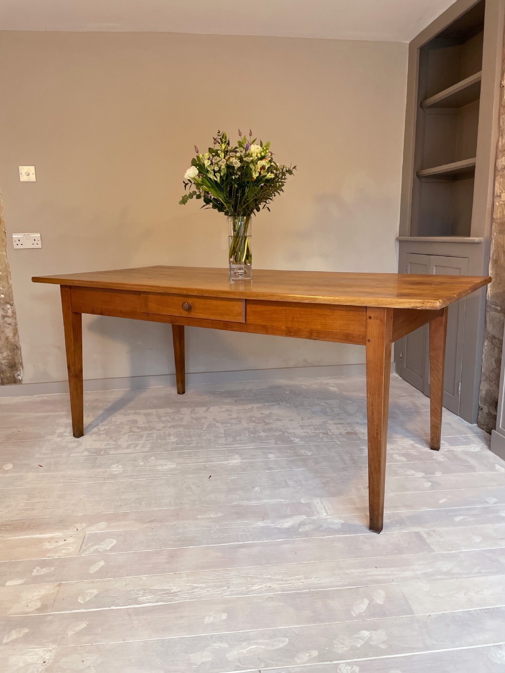 Kitchen refectory dining table View II