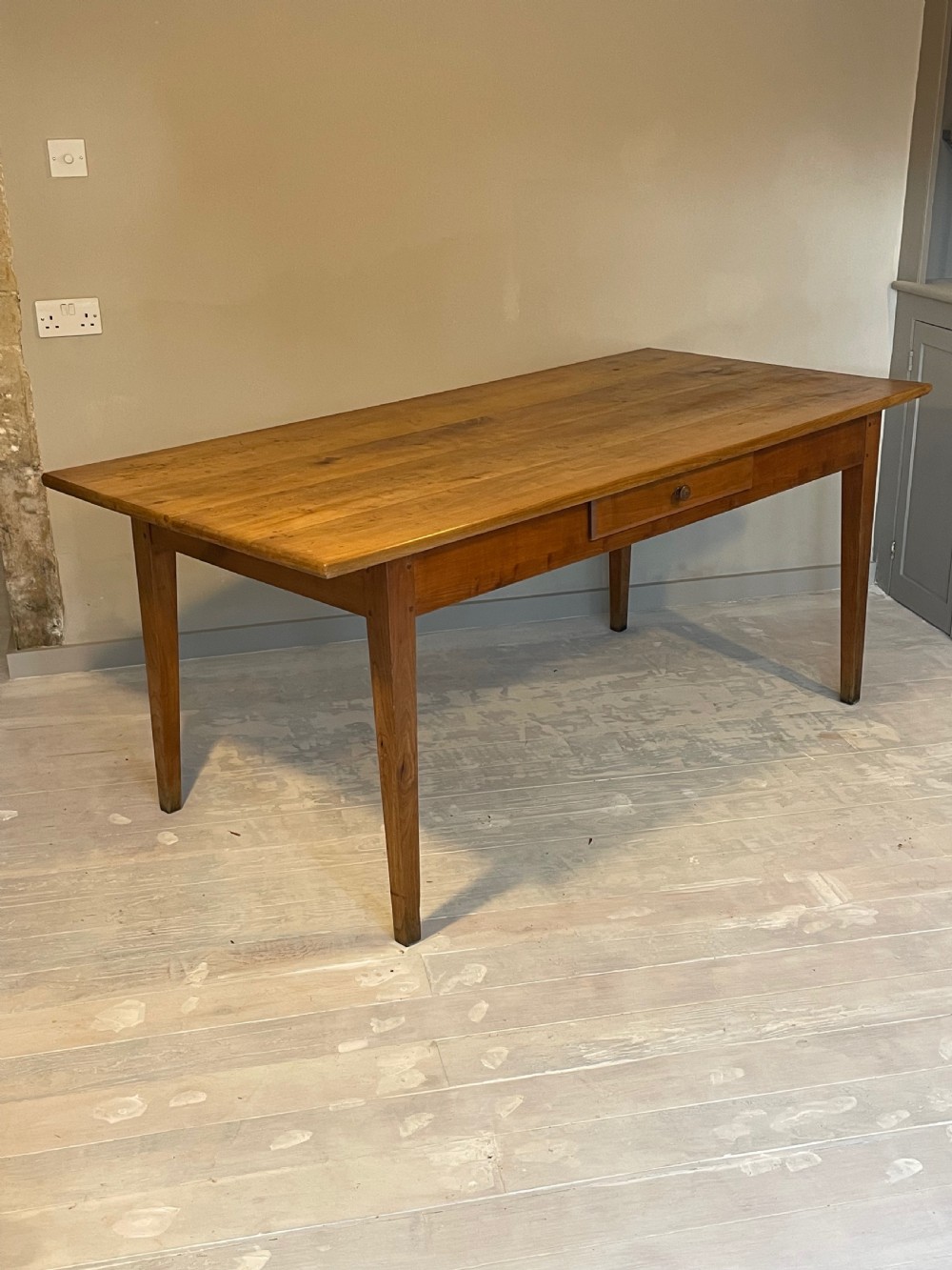 Kitchen refectory dining table