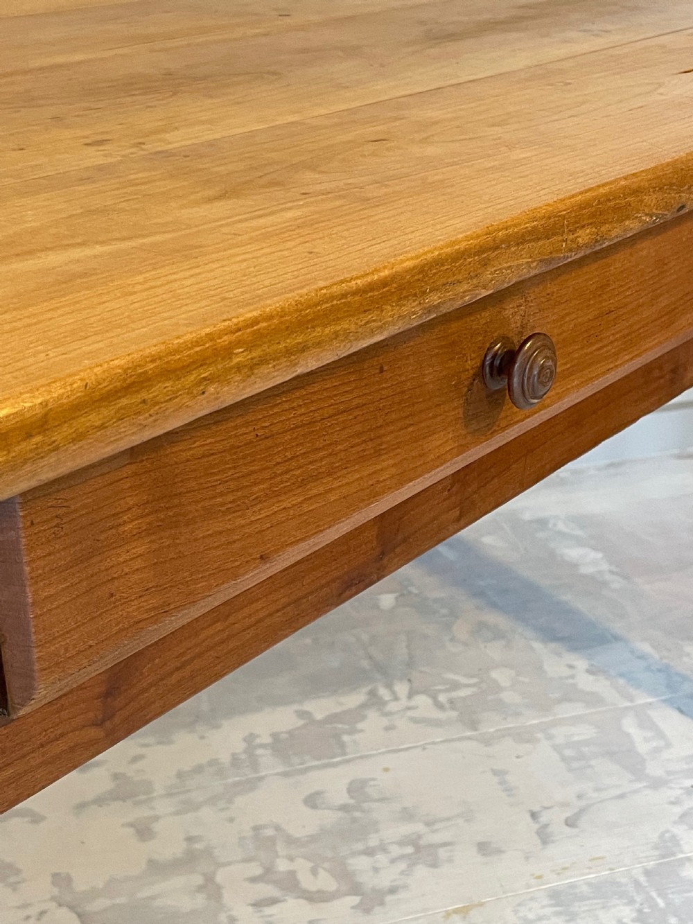 Kitchen refectory dining table View VI