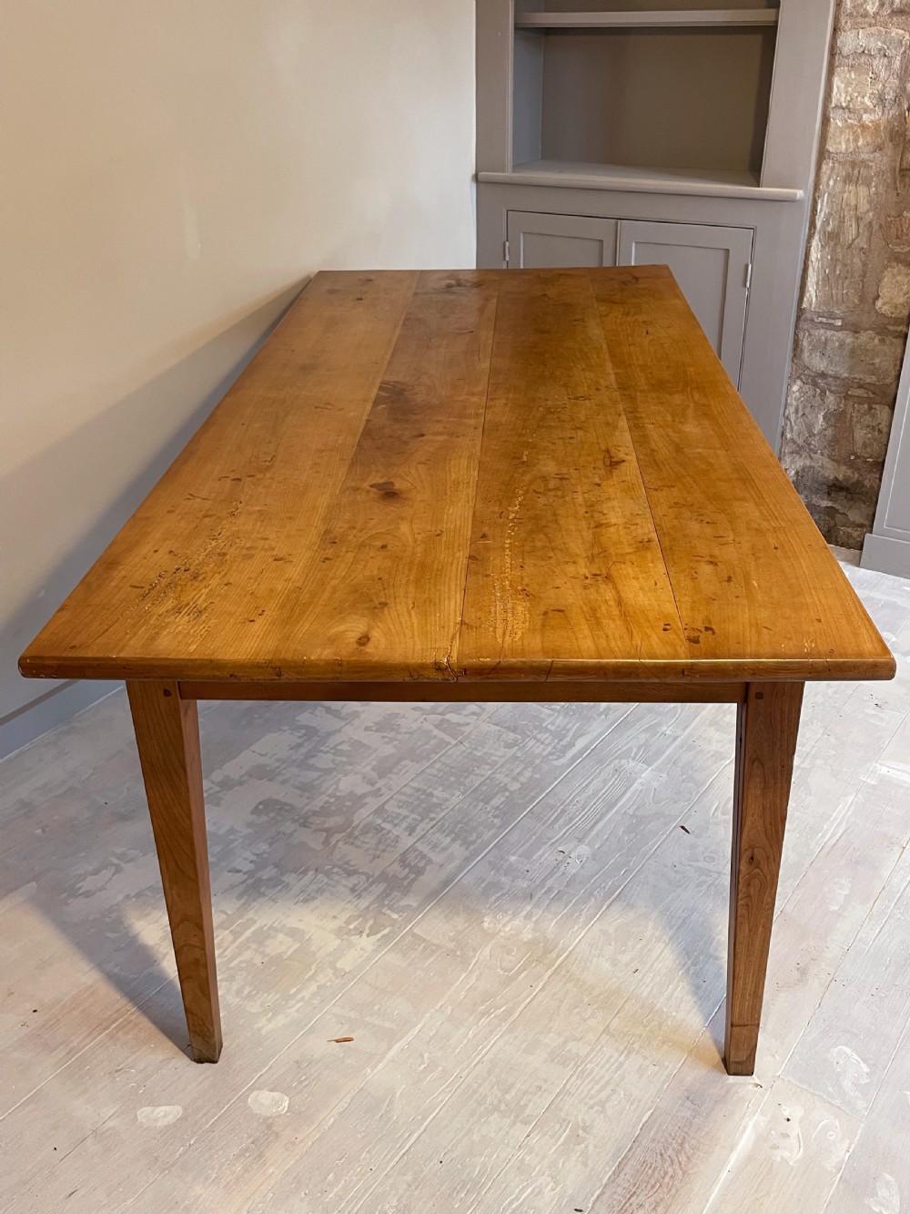 Kitchen refectory dining table View VII