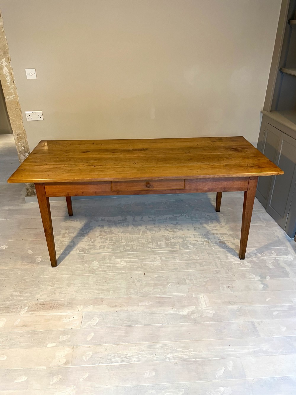 Kitchen refectory dining table View VIII