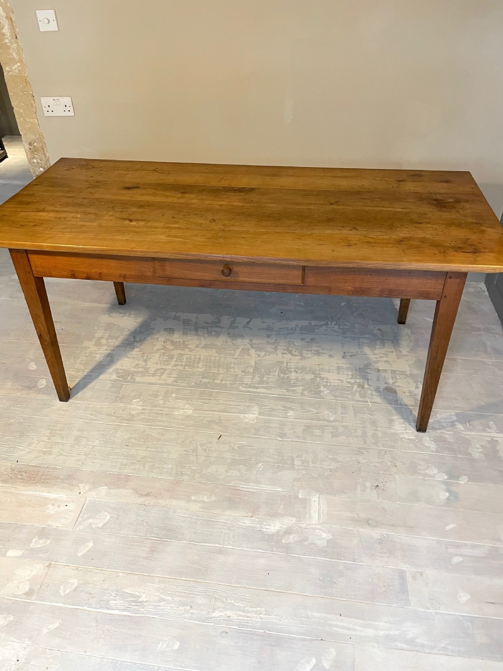 Kitchen refectory dining table View XII