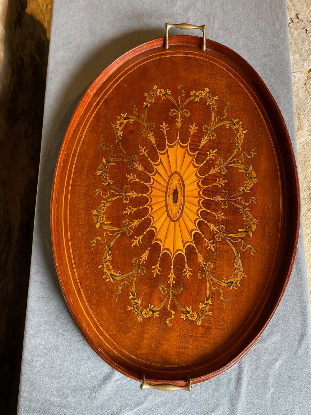 Edwardian Oval Tray