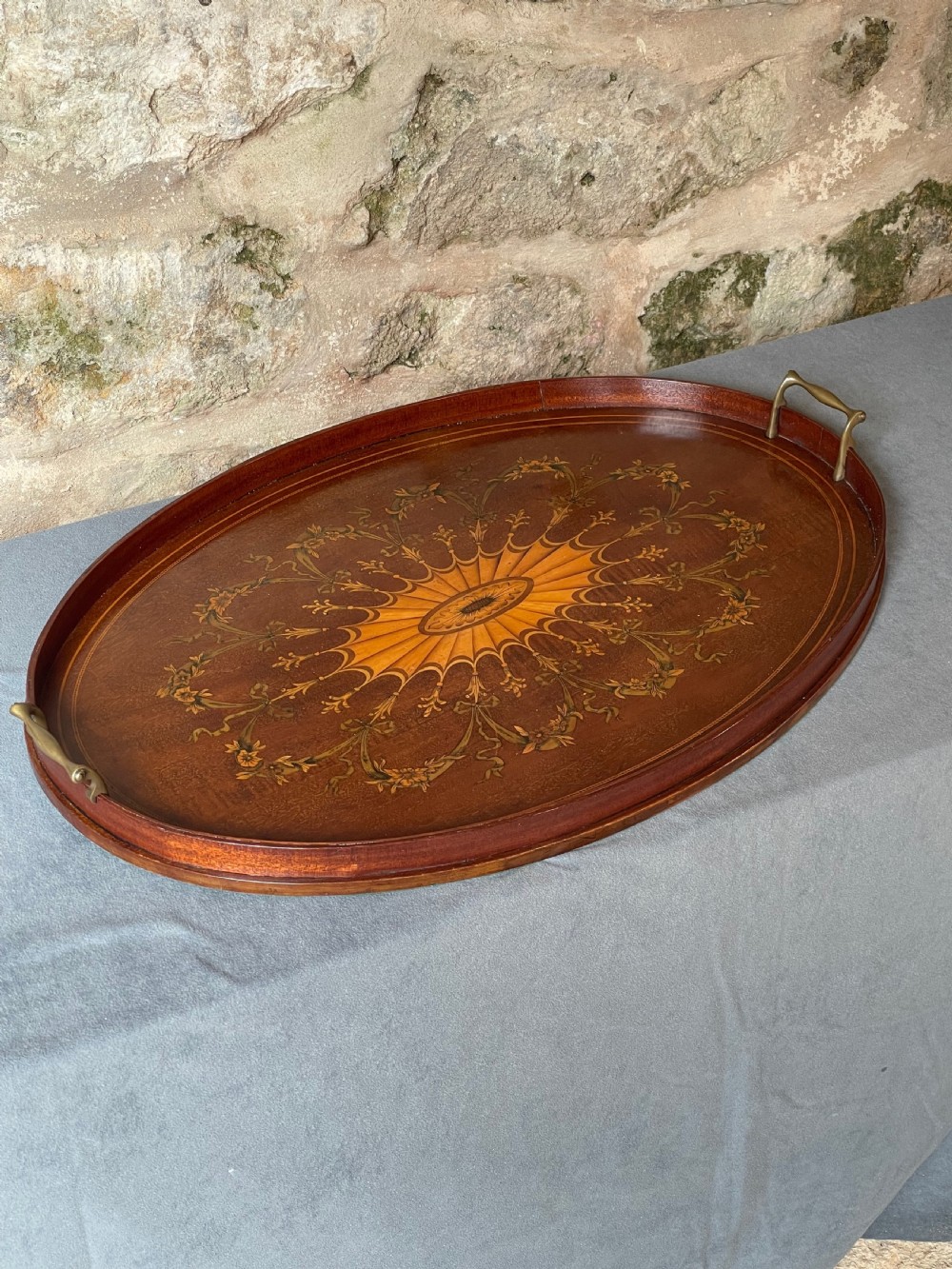 Edwardian Oval Tray View II