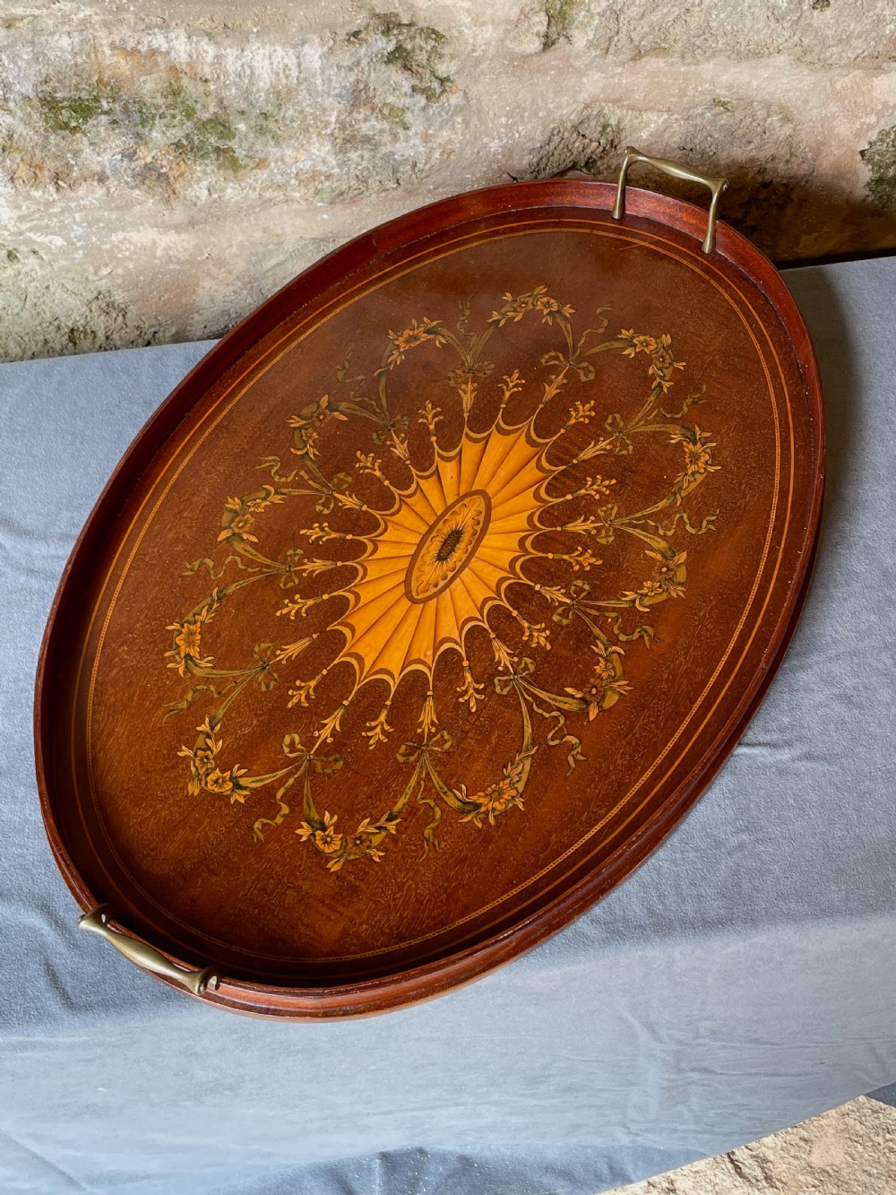 Edwardian Oval Tray View III