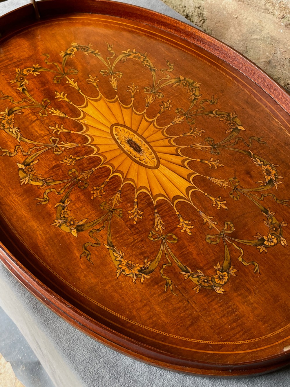 Edwardian Oval Tray View VI