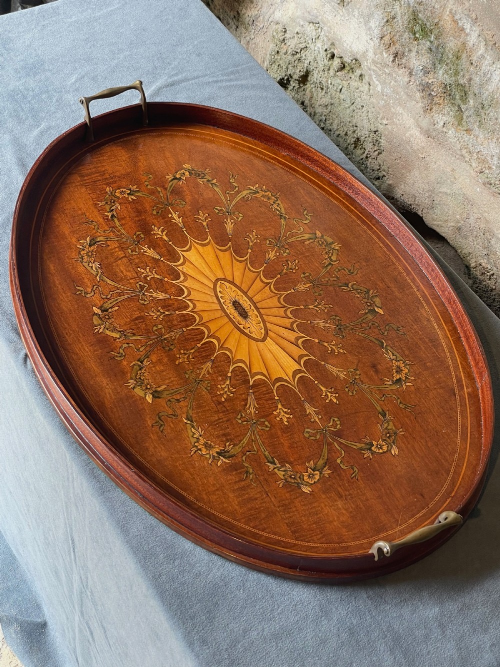 Edwardian Oval Tray View VII