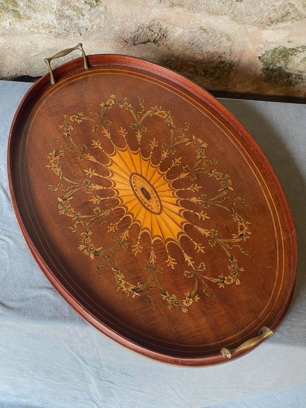 Edwardian Oval Tray View VIII