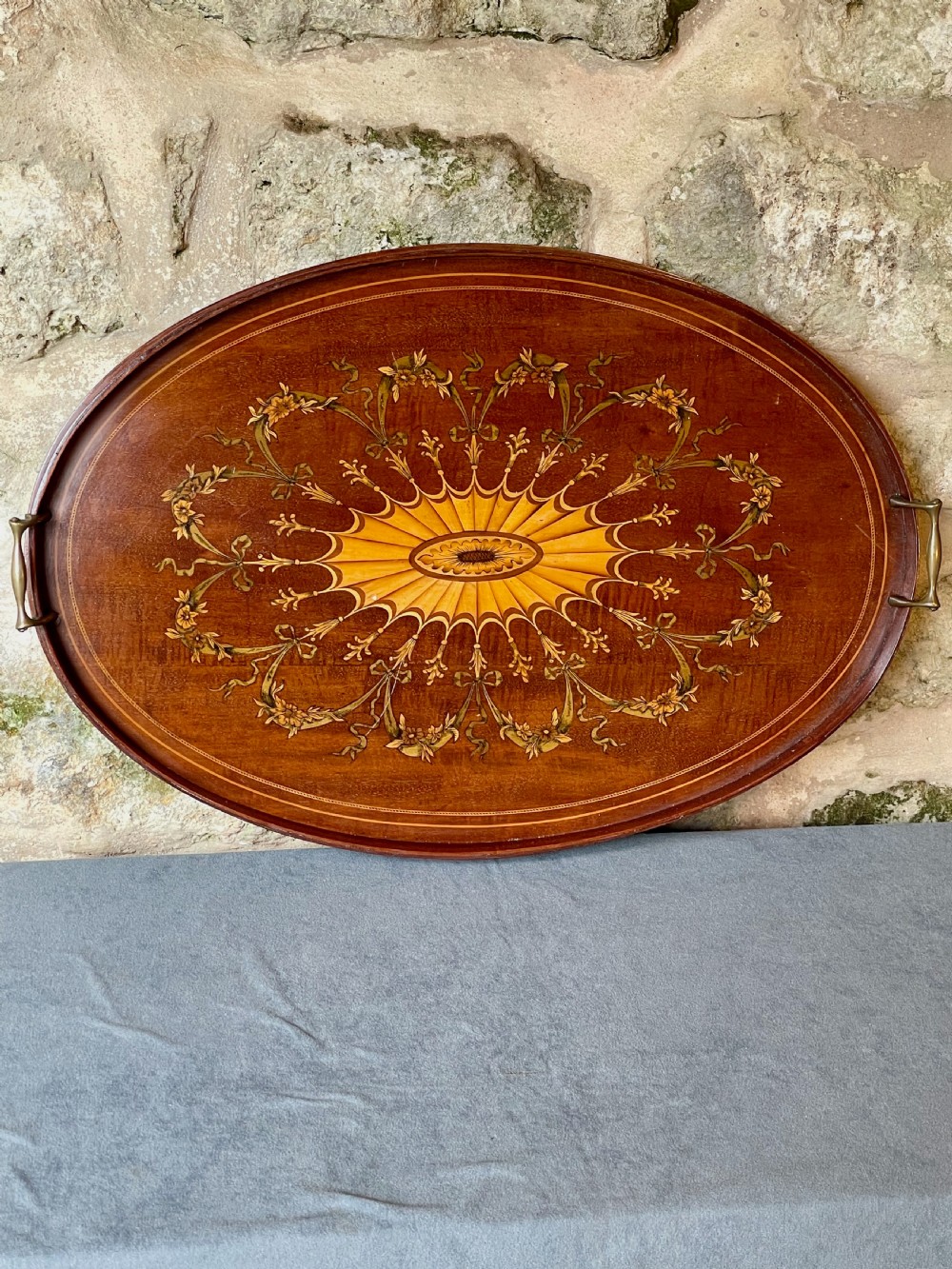 Edwardian Oval Tray View XI