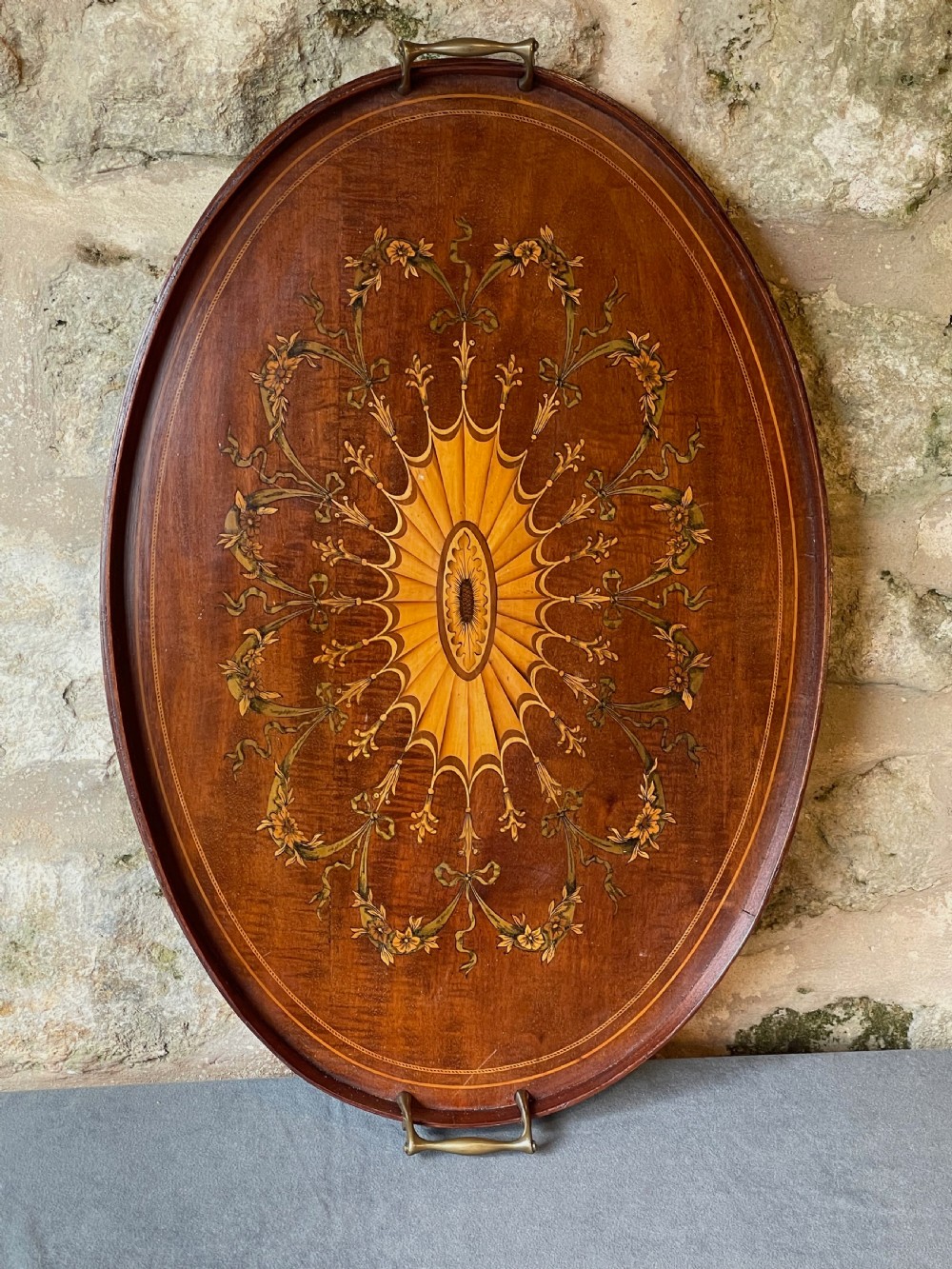 Edwardian Oval Tray View XII