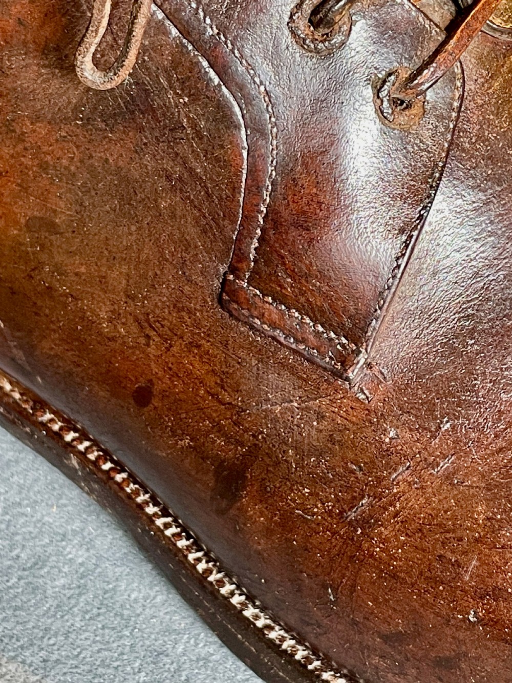 Magnificent pair of leather riding boots View VII