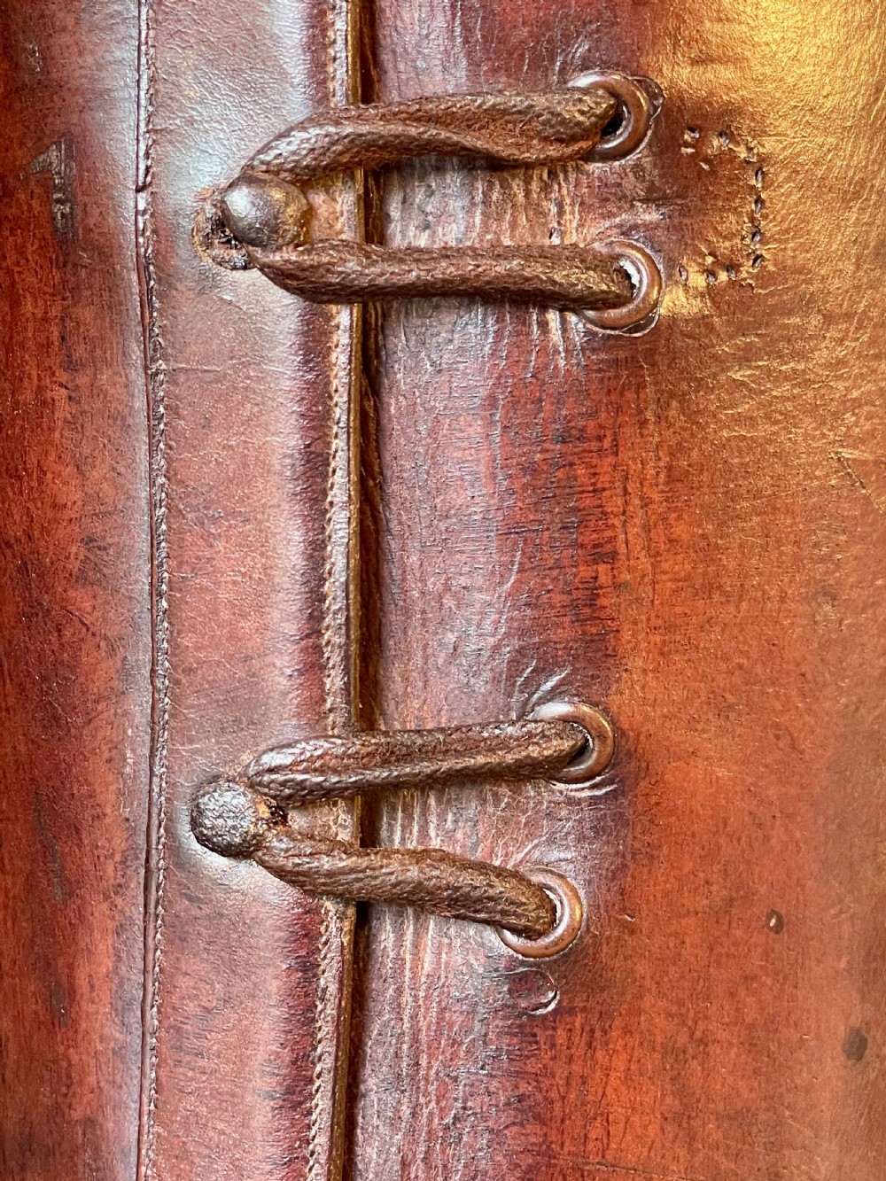 Magnificent pair of leather riding boots View IX