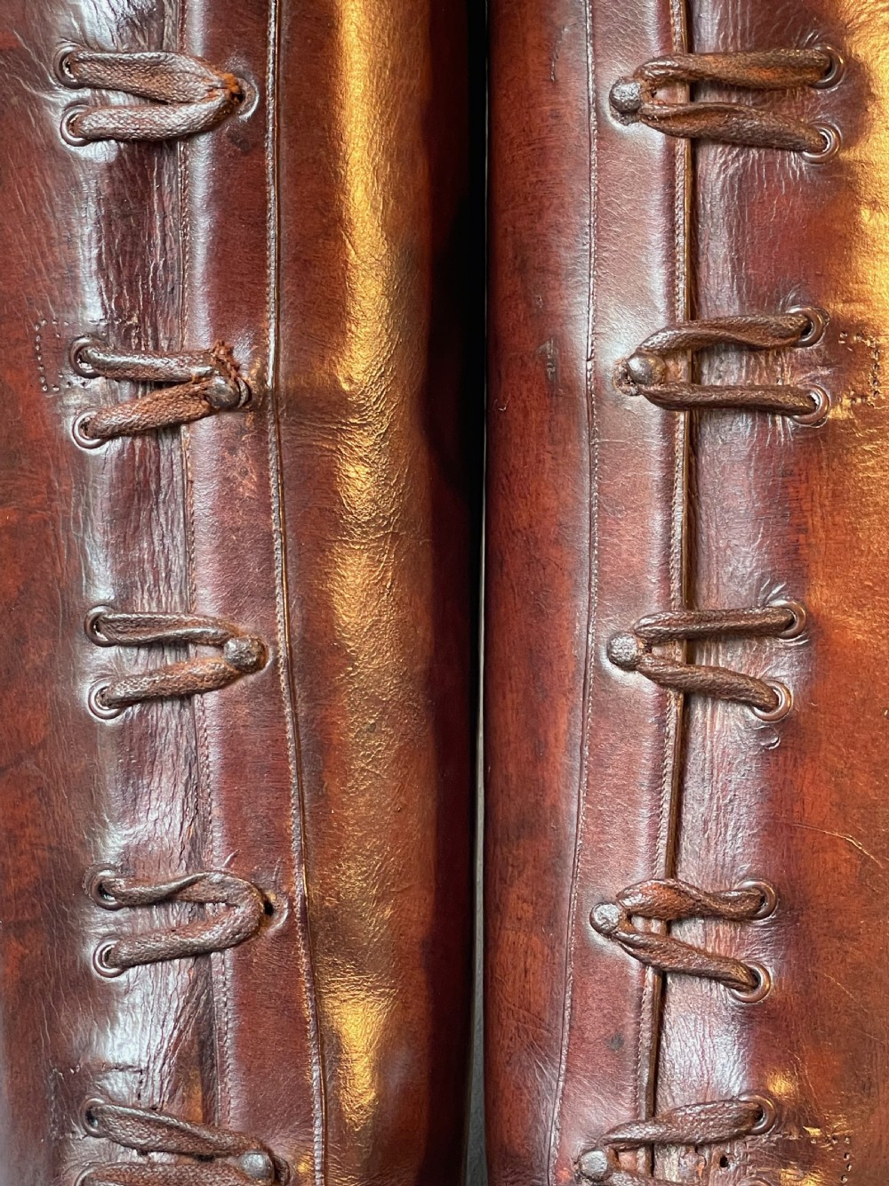 Magnificent pair of leather riding boots View X