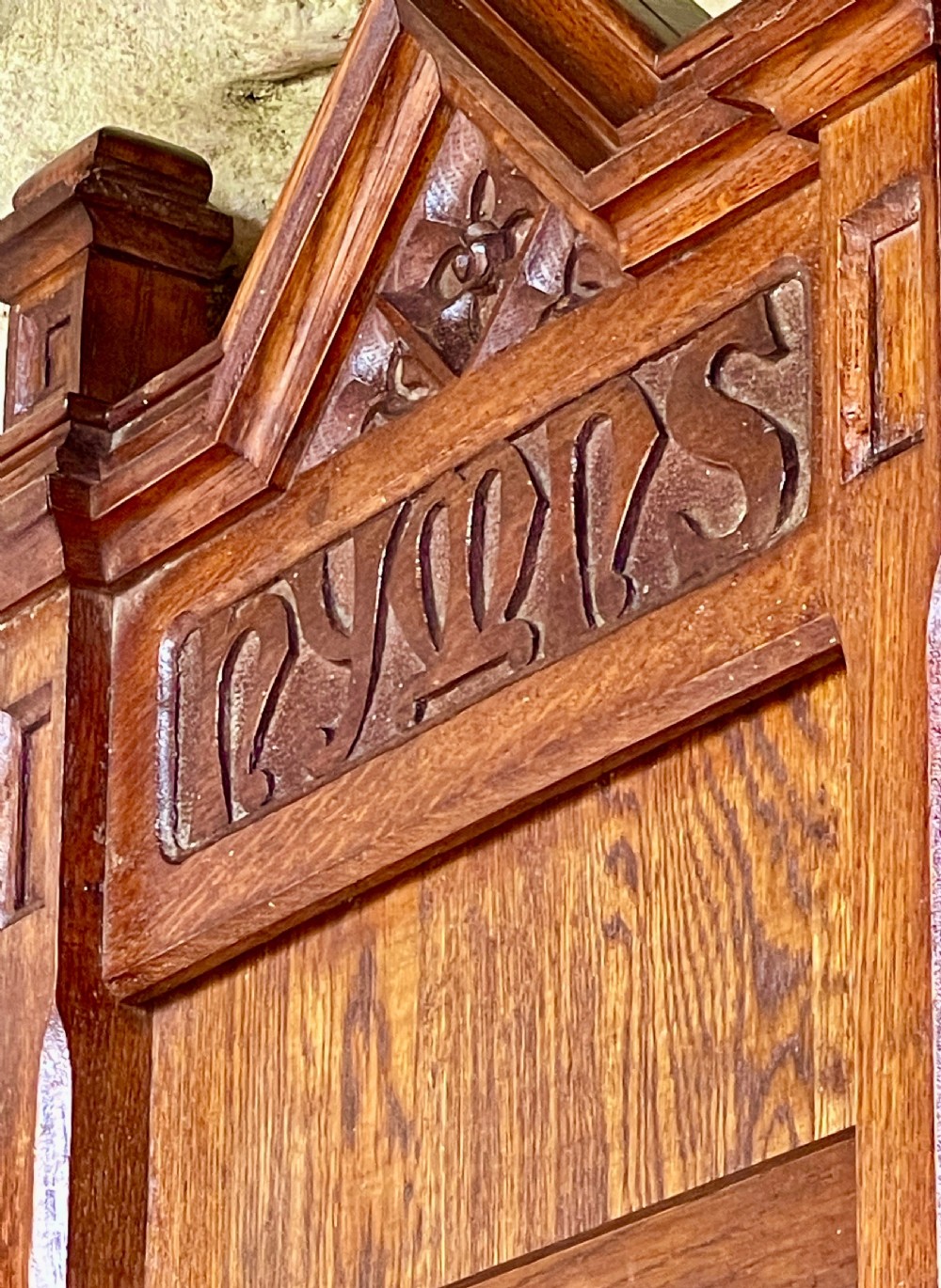 Victorian Gothic Hymn Board View XIII