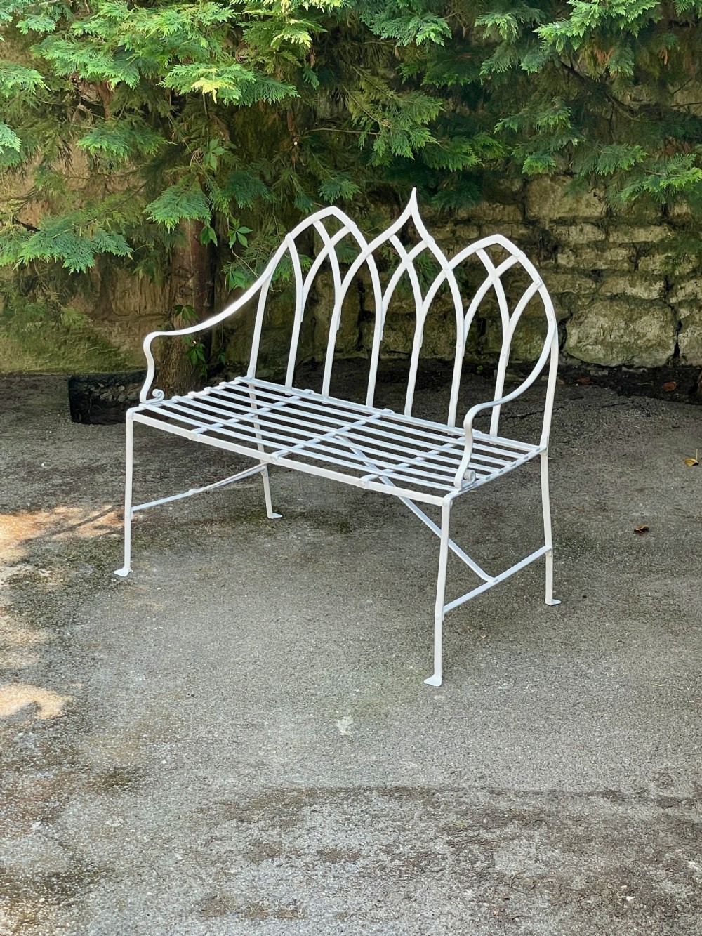 2-seater garden bench/seat View III