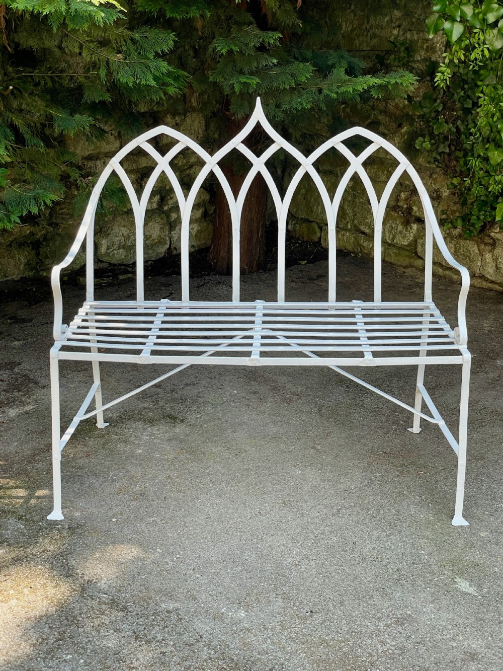 2-seater garden bench/seat View VII