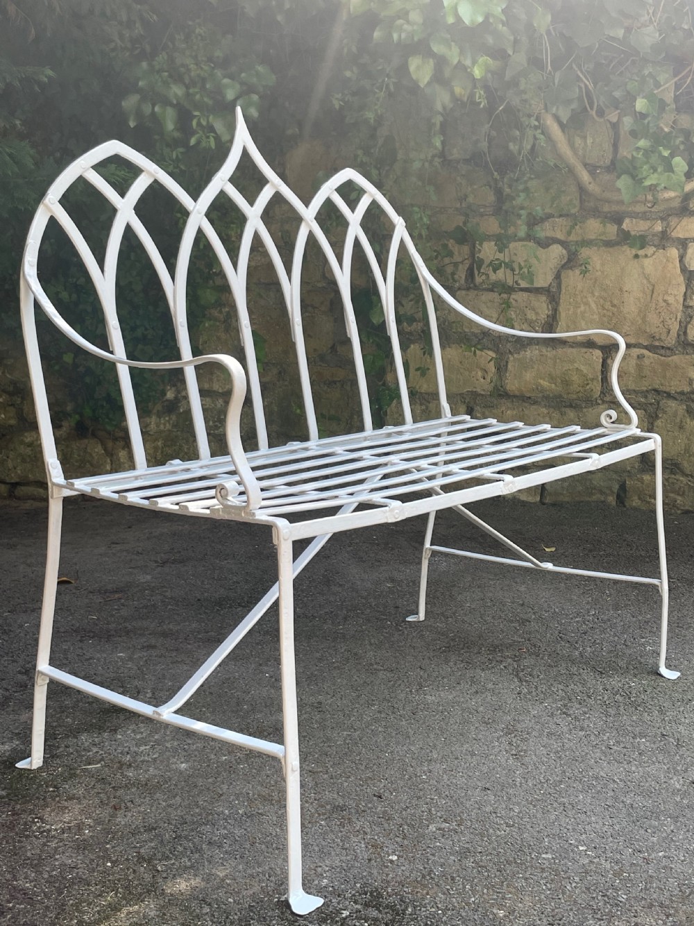 2-seater garden bench/seat View XV