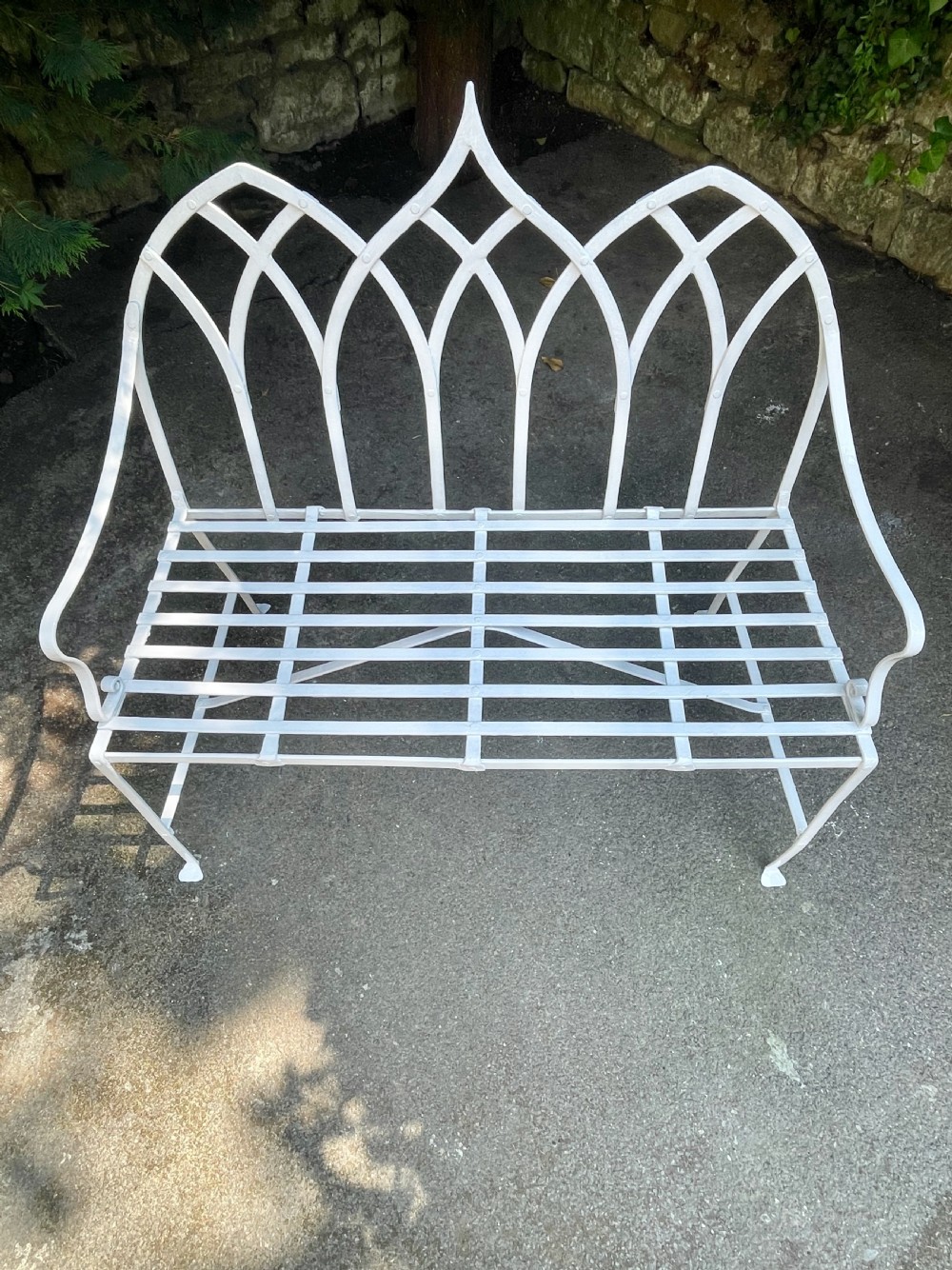 2-seater garden bench/seat View XVI