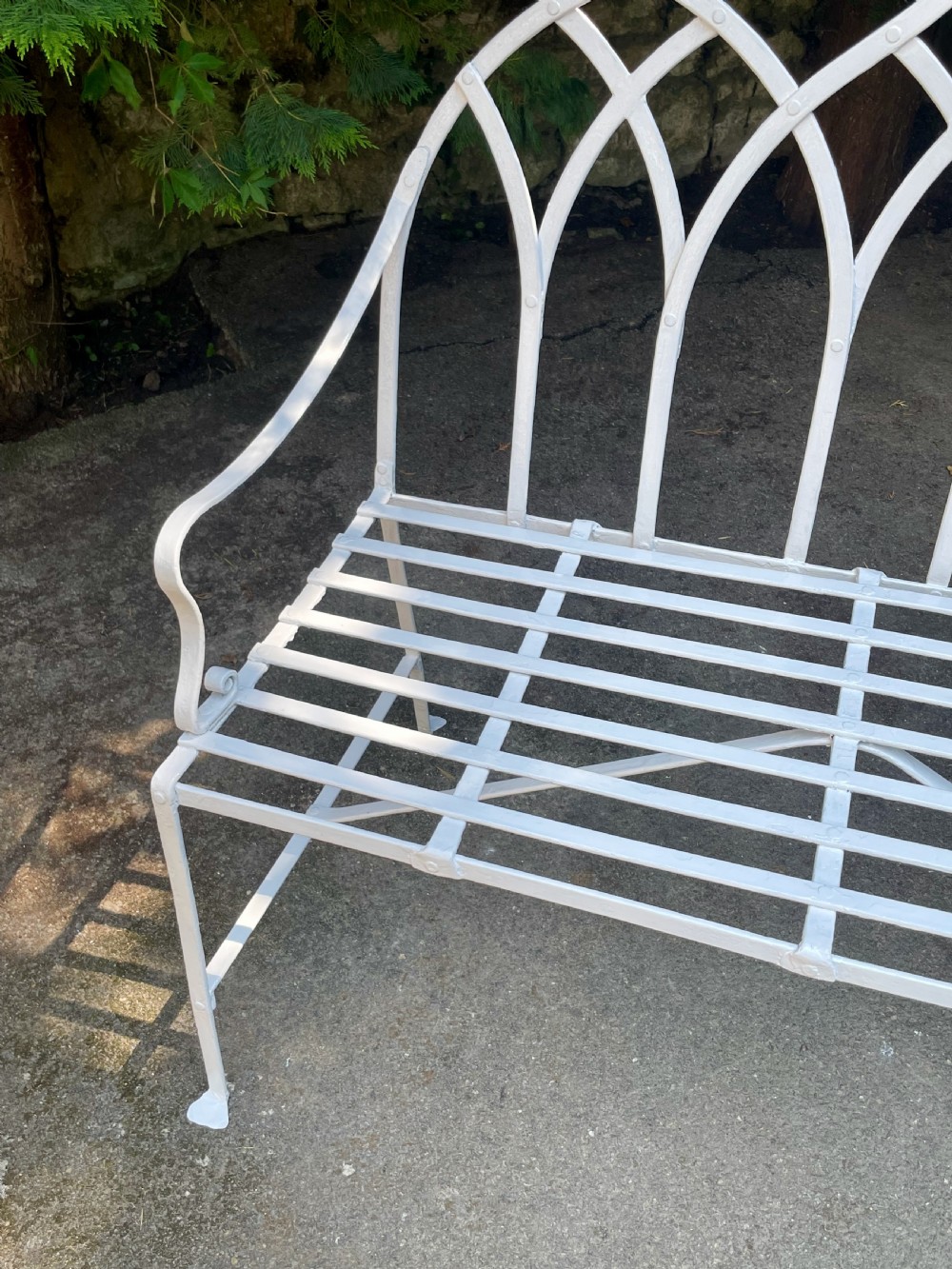 2-seater garden bench/seat View XVIII
