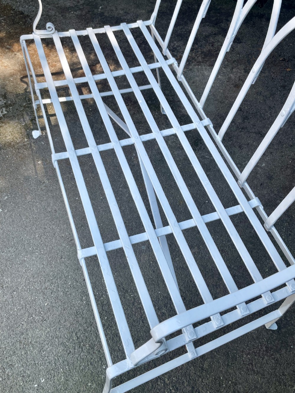 2-seater garden bench/seat View XXI
