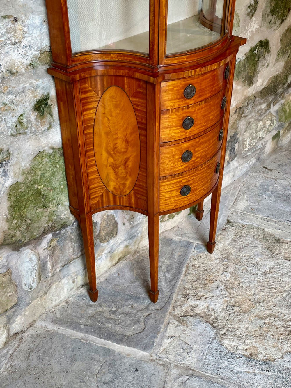 Small Edwardian Display Cabinet View IV