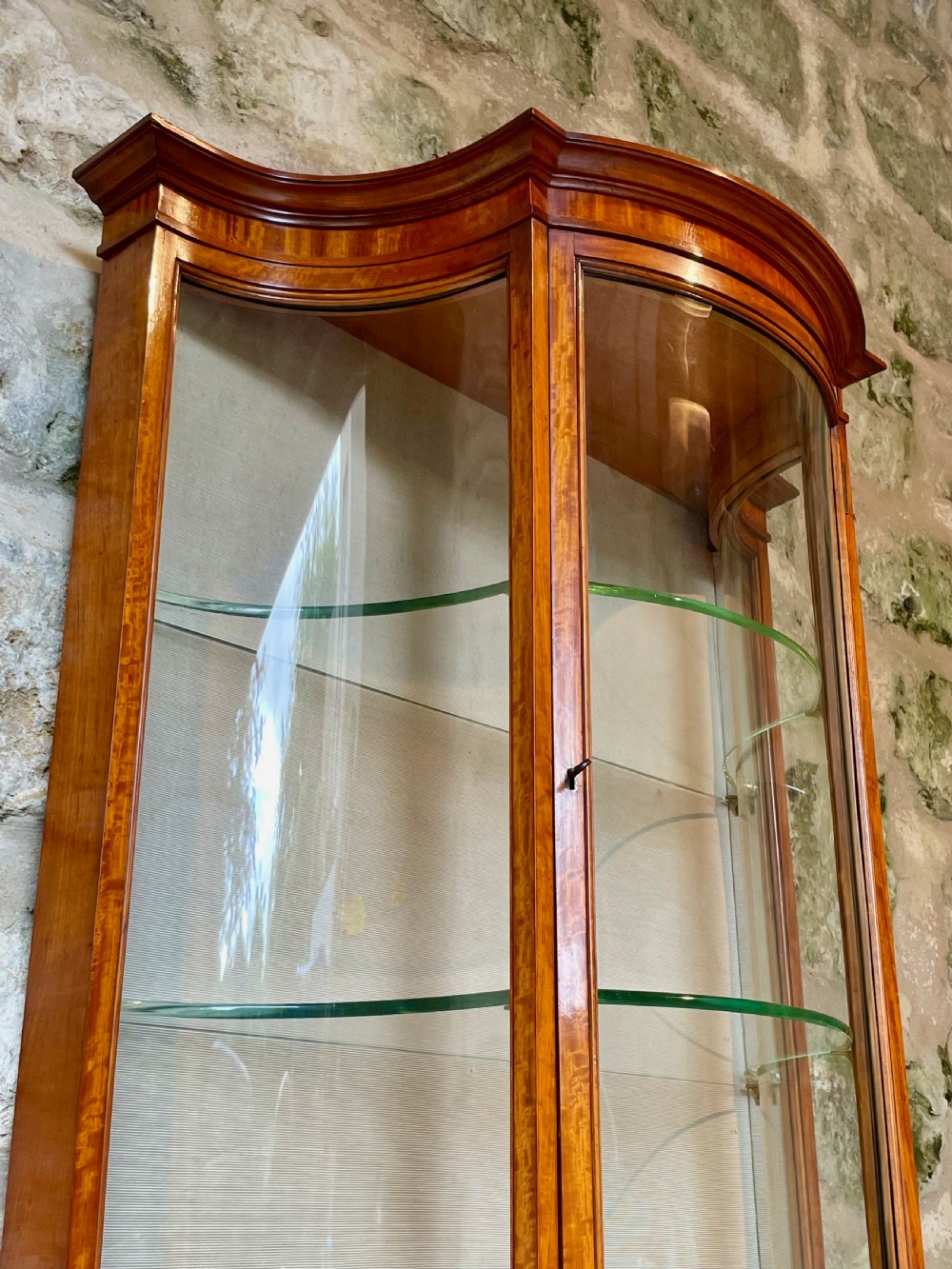 Small Edwardian Display Cabinet View VII