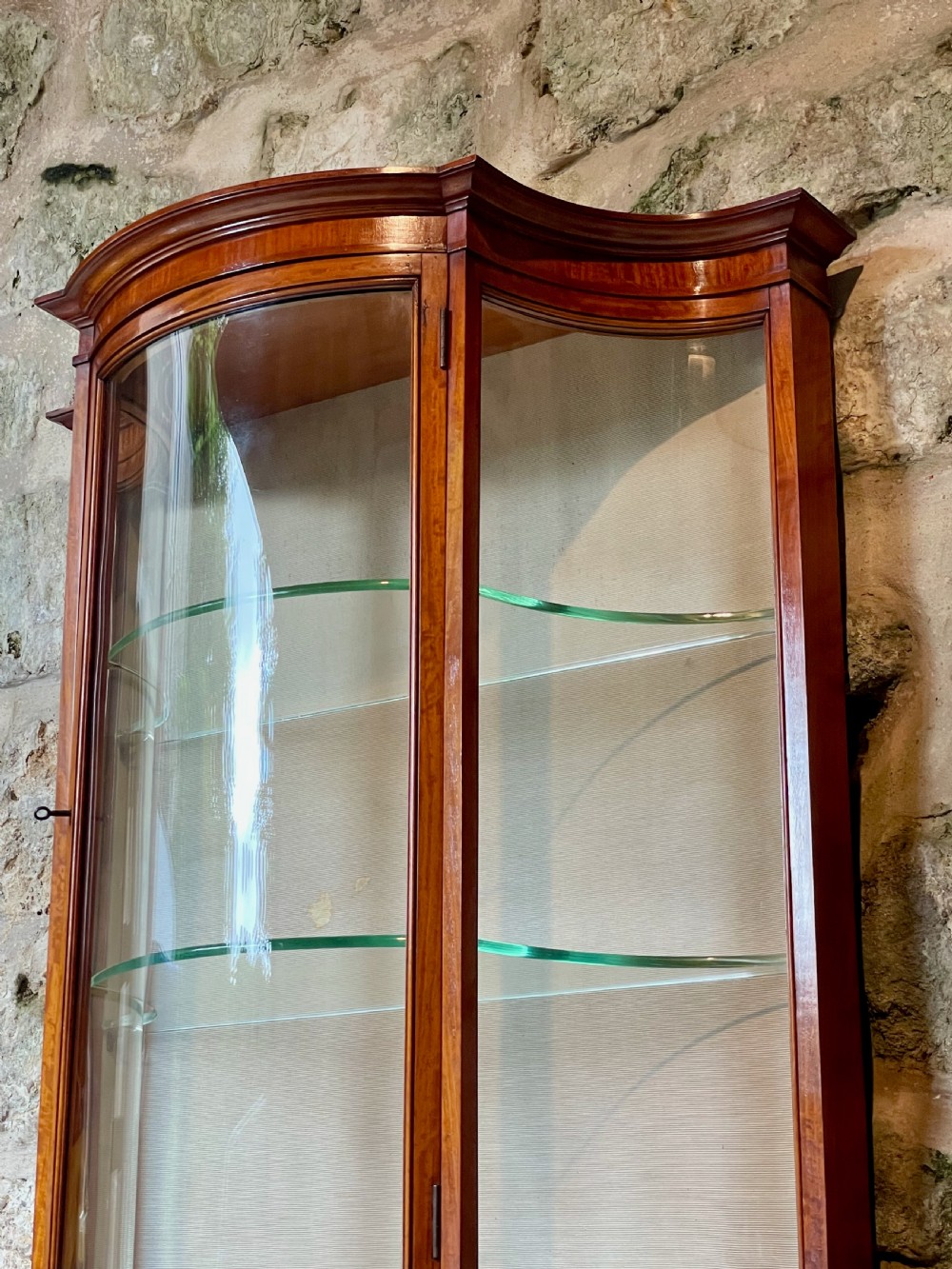 Small Edwardian Display Cabinet View IX