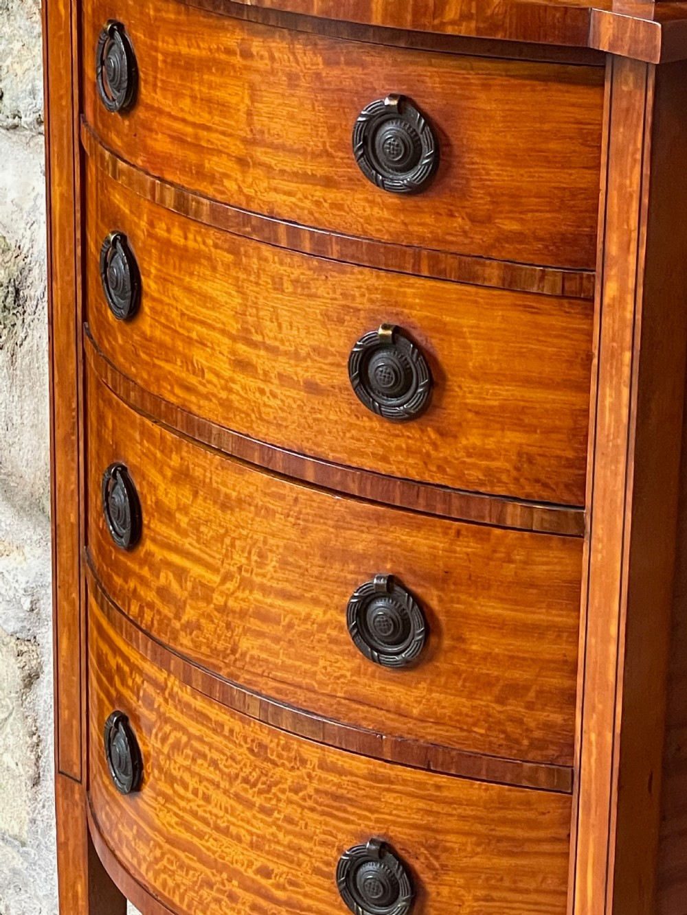 Small Edwardian Display Cabinet View XII