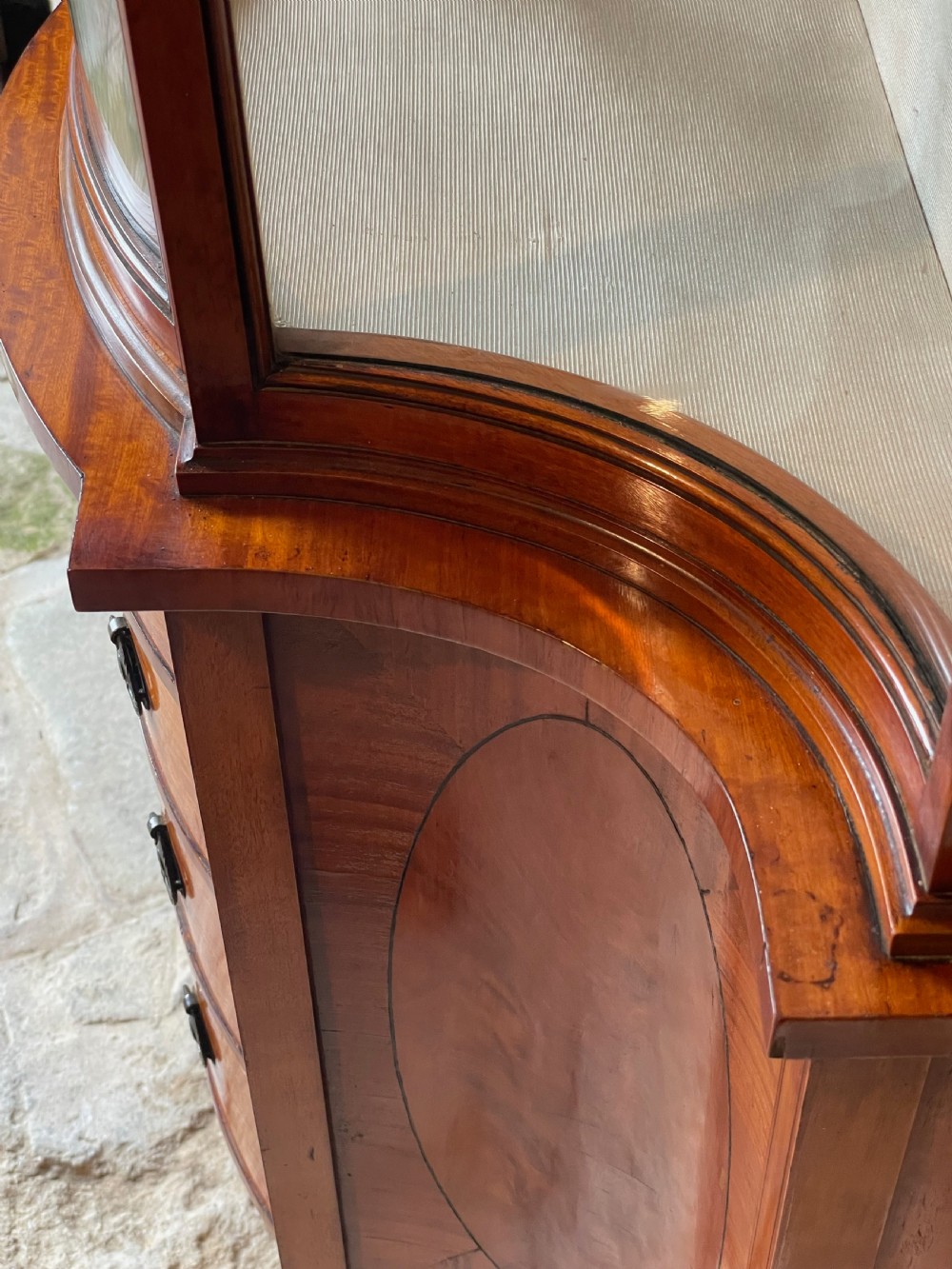 Small Edwardian Display Cabinet View XIV