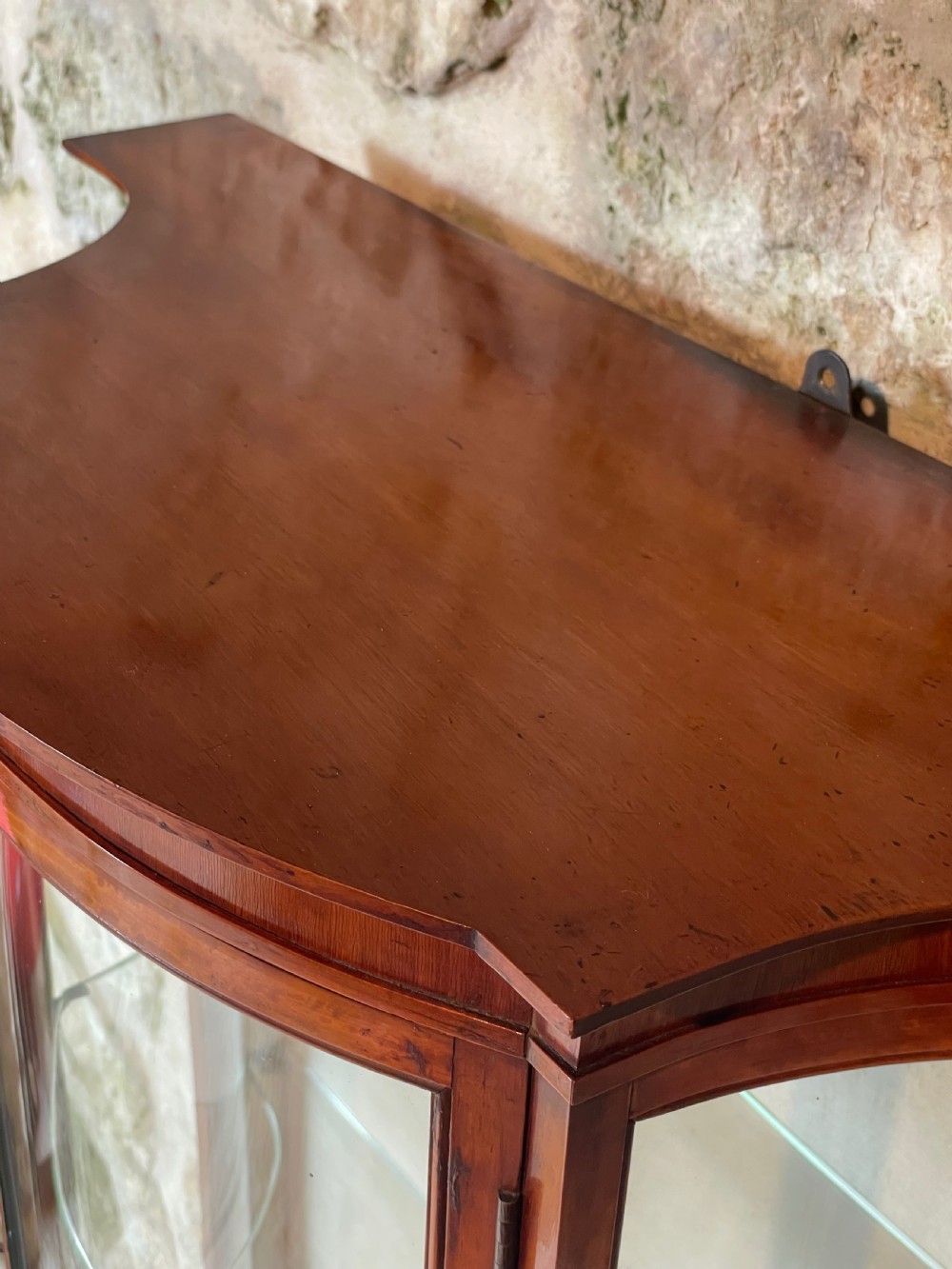 Small Edwardian Display Cabinet View XVI