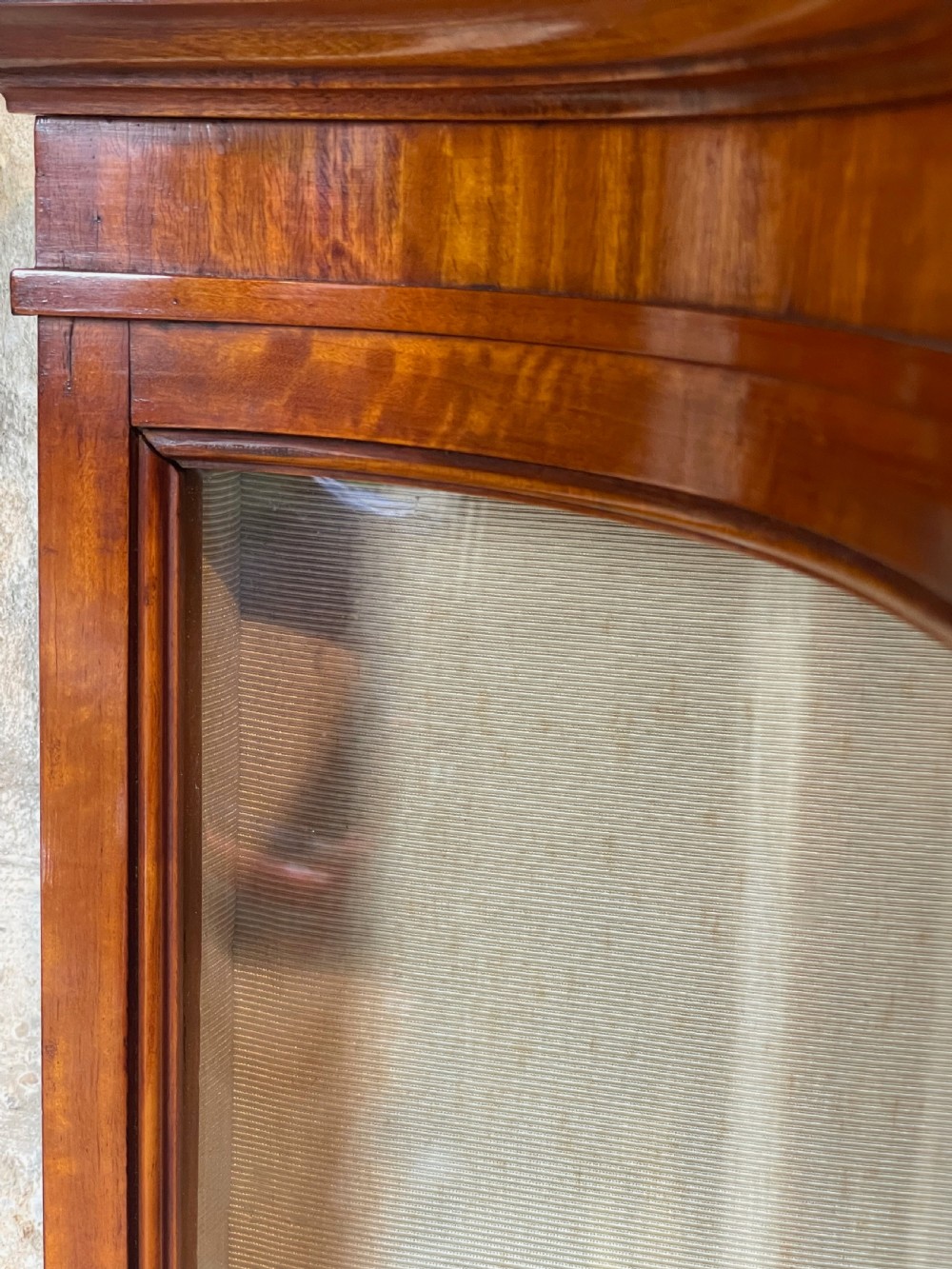 Small Edwardian Display Cabinet View XX