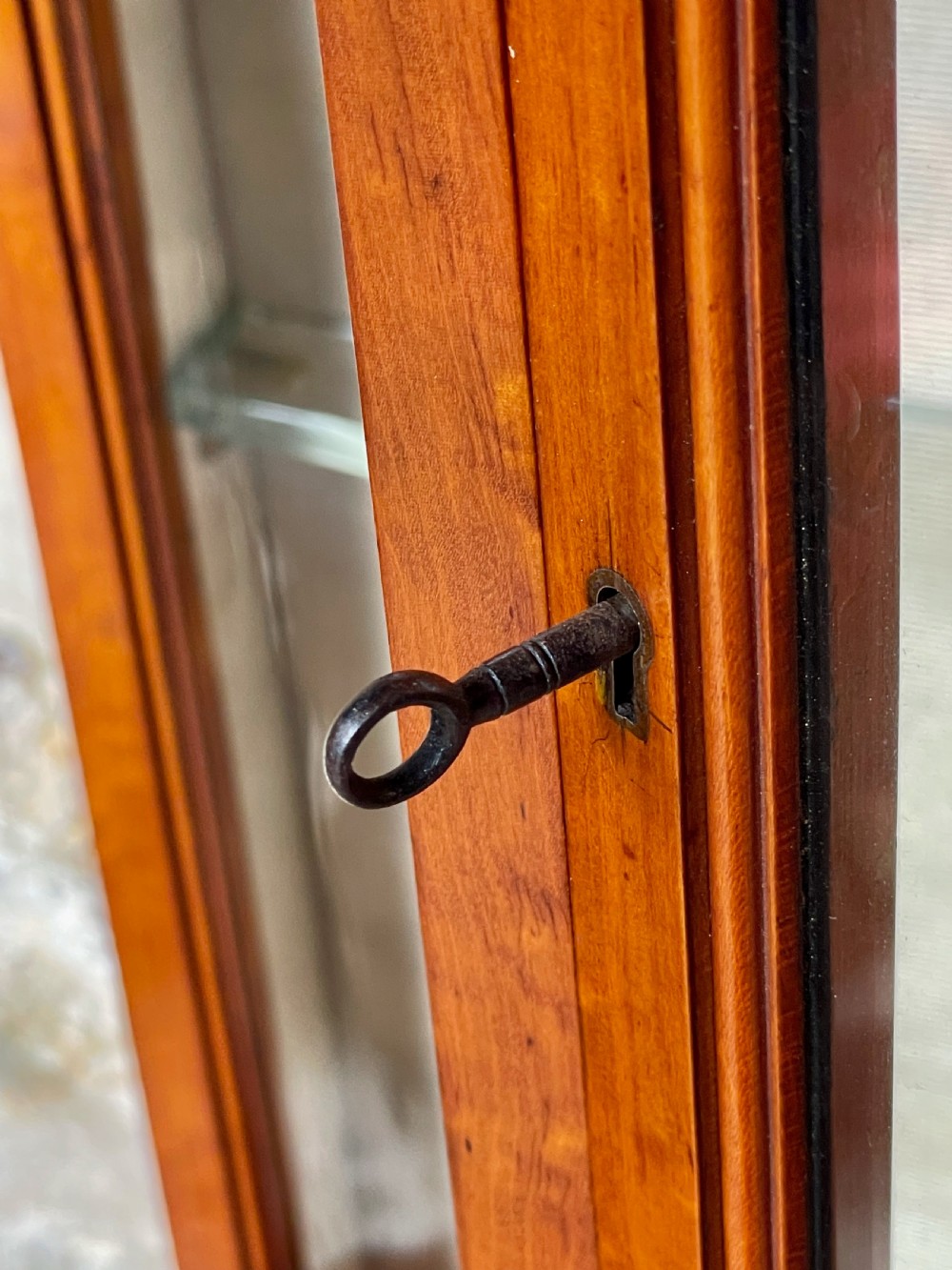 Small Edwardian Display Cabinet View XXII