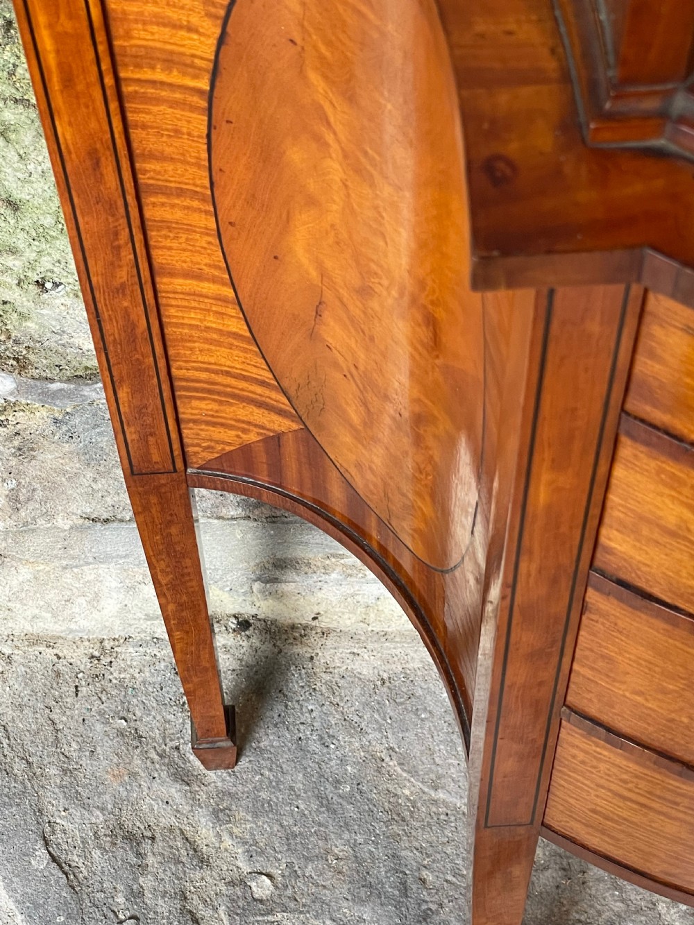 Small Edwardian Display Cabinet View XXIII